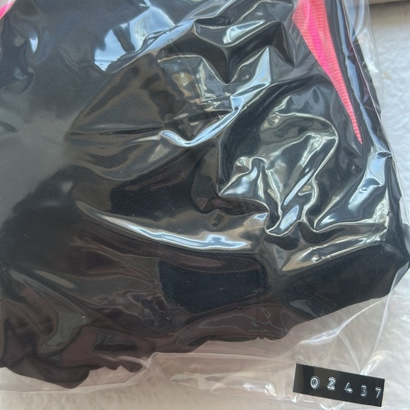 Women Set of 3 Strappy Padded bralettes Black, Pink, and Coral fits S/XS A/B cup - Picture 9 of 9